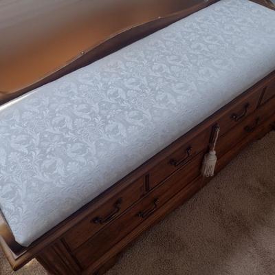 Vintage Lane Chest with Bench Cushion