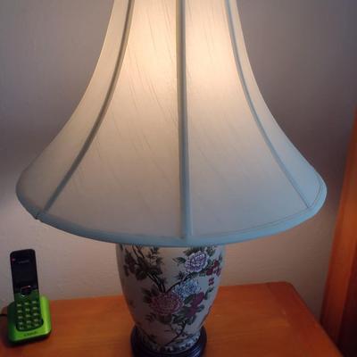 Chinoiserie Design Ceramic Table Lamp