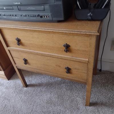 Antique Solid Oak Dresser