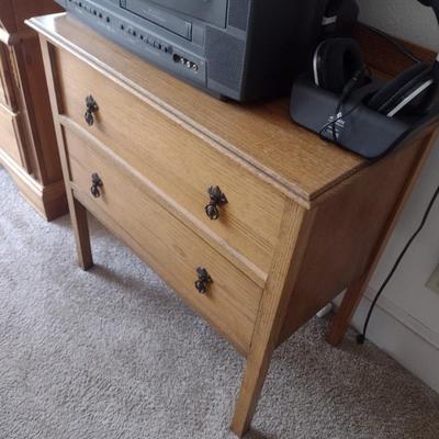 Antique Solid Oak Dresser