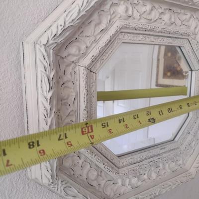 Pair of Resin Framed Matching Wall Mirrors