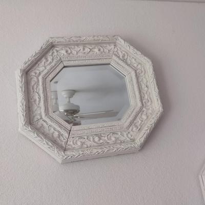 Pair of Resin Framed Matching Wall Mirrors