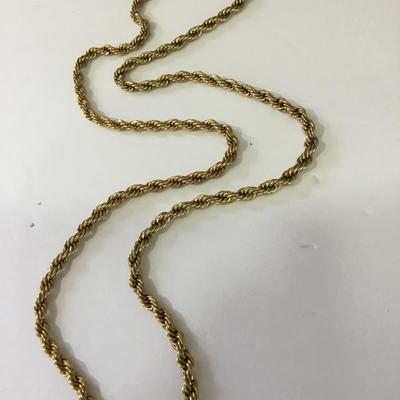 GLD cross necklace