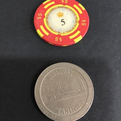 Vintage gambling memorabilia
