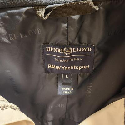 Henri Lloyd BMW Yatchtsport White Polo by Ralph Lauren Jacket Size L Large