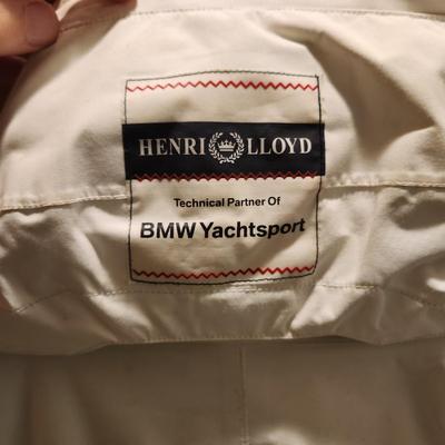 Henri Lloyd BMW Yatchtsport White Polo by Ralph Lauren Jacket Size L Large
