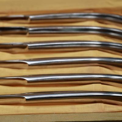 Vintage Six Stainless Steel Steak Knives