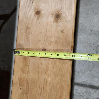 2 Solid Wood Folding Benches 76x10