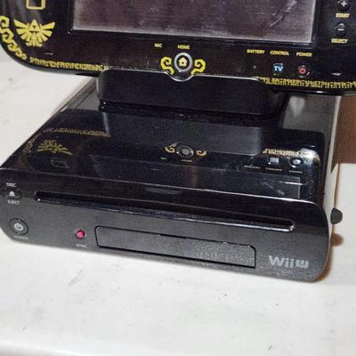 Nintendo WII U Legend Of Zelda Wind Waker HD Gamepad Controller Wii U Console Black 32GB