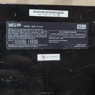 Nintendo WII U Legend Of Zelda Wind Waker HD Gamepad Controller Wii U Console Black 32GB
