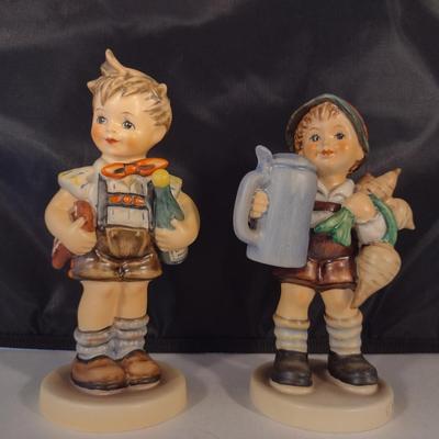 Pair of Vintage Goebel Hummel Figurines