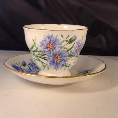 Collection of Tea Cups and Saucers- Assorted Makers- Five Pieces