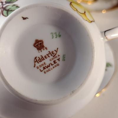 Collection of Tea Cups and Saucers- Assorted Makers- Five Pieces