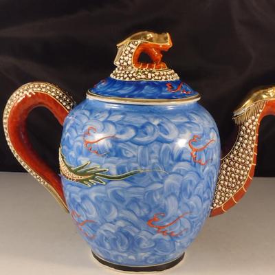 Collection of Kutani Japanese Dragonware- Approx 21 Pieces