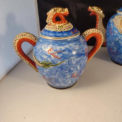 Collection of Kutani Japanese Dragonware- Approx 21 Pieces
