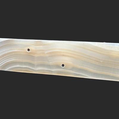 Large Vintage Onyx Stone Tiger Panther Statue on Base