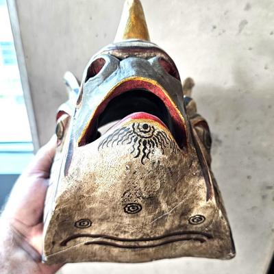 Sale Photo Thumbnail #80: in good condition
has small crack at the bottom of mask
See Photos
