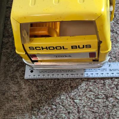Vintage Tonka Die-Cast School Bus