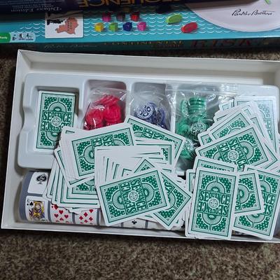 Assorted Game & Puzzle Lot – Risk, Sequence, Jigsaw, More