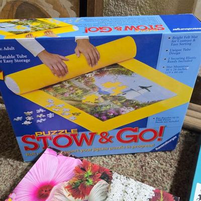 Assorted Game & Puzzle Lot – Risk, Sequence, Jigsaw, More