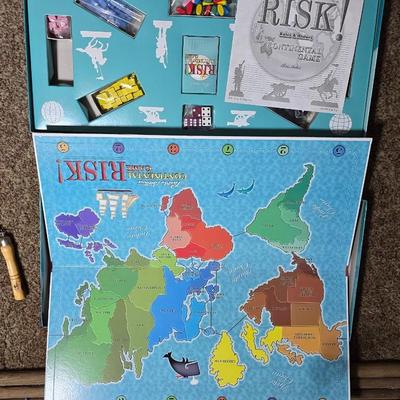 Assorted Game & Puzzle Lot – Risk, Sequence, Jigsaw, More