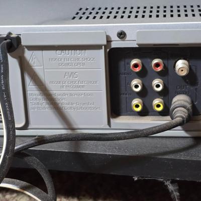 Electronics Lot – Polaroid TLX-04244B 42" TV & Sony SLV-D370P DVD/VHS Combo