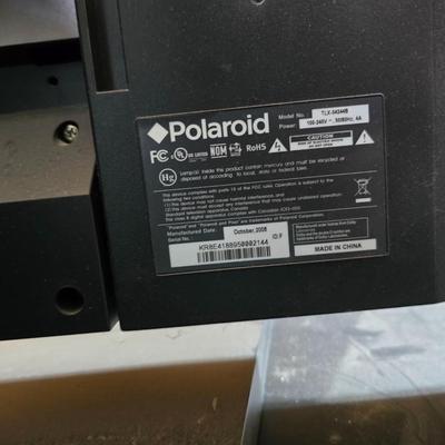 Electronics Lot – Polaroid TLX-04244B 42" TV & Sony SLV-D370P DVD/VHS Combo
