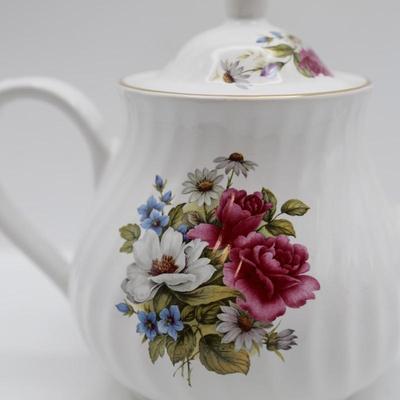 Vintage Arthur Wood & Son Multi Porcelain Teapot