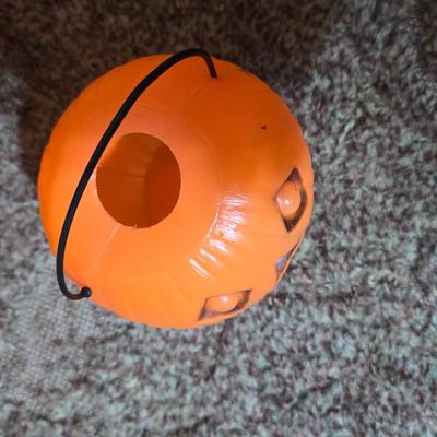 Vintage Halloween Blow Mold & Pumpkin Décor Lot