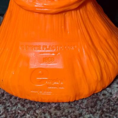 Vintage Halloween Blow Mold & Pumpkin Décor Lot