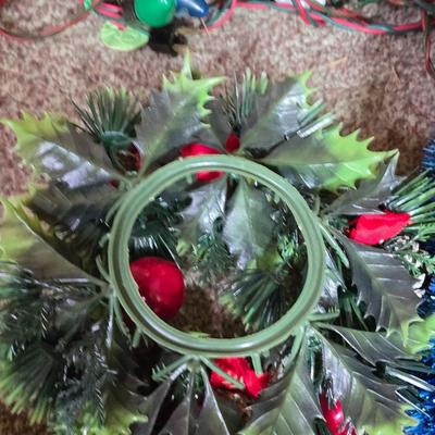 Assorted Vintage & Modern Christmas Decorations - Lots of C9 lights !