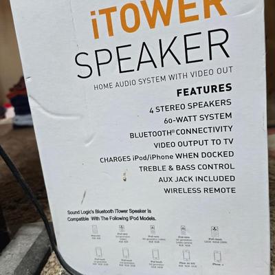 SoundLogic iTower Bluetooth Speaker