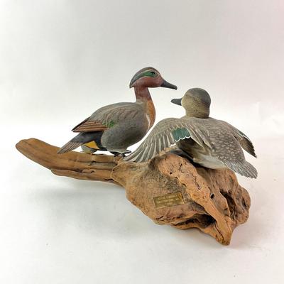 Sale Photo Thumbnail #1354: Made in Chestertown, MD 1989
Duck on right needs to be secured
