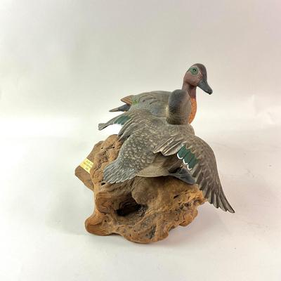 Sale Photo Thumbnail #1355: Made in Chestertown, MD 1989
Duck on right needs to be secured