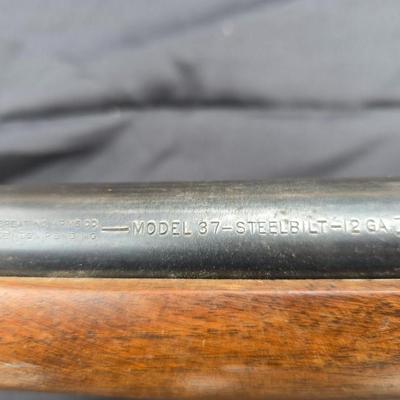 Winchester Model 37 Steelbilt 12 Gauge Shotgun – Vintage Single-Shot Classic