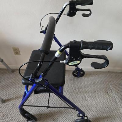 Mobility Aid Lot – Drive Rollator Walker & Shower Stool