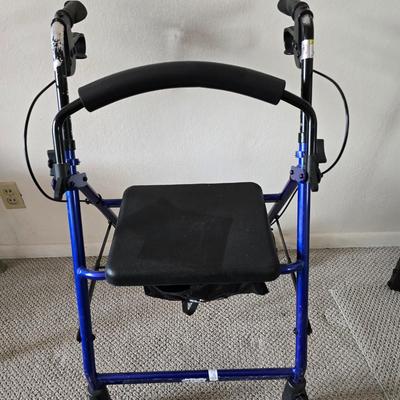 Mobility Aid Lot – Drive Rollator Walker & Shower Stool