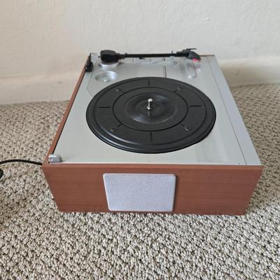 Turntable & Vintage Vinyl Record Collection - LP Albums