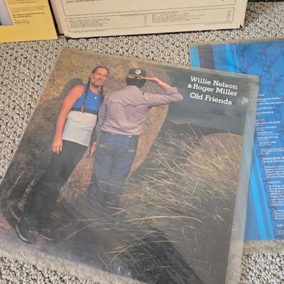 Vintage Country & Classic Rock Vinyl Record Lot