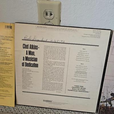 Vintage Country & Classic Rock Vinyl Record Lot