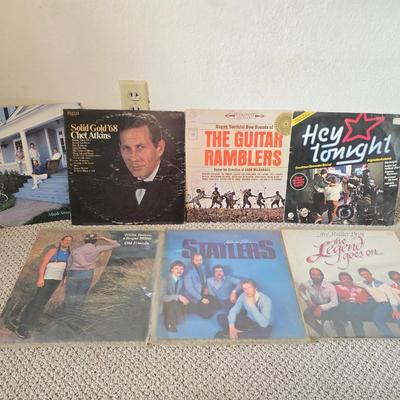 Vintage Country & Classic Rock Vinyl Record Lot