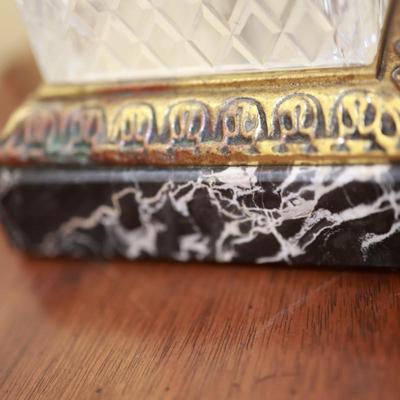 Vintage Paul Hanson Crystal Table Lamp
