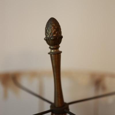 Vintage Paul Hanson Crystal Table Lamp