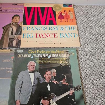 Vintage Christmas & Broadway Vinyl Record Collection - LP Albums