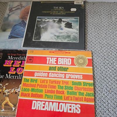 Vintage Christmas & Broadway Vinyl Record Collection - LP Albums
