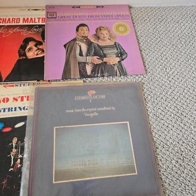 Vintage Christmas & Broadway Vinyl Record Collection - LP Albums