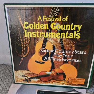 Eclectic Vintage Vinyl Record Lot – Country, Polka, Waltz, Patriotic & More Albums LP Records
