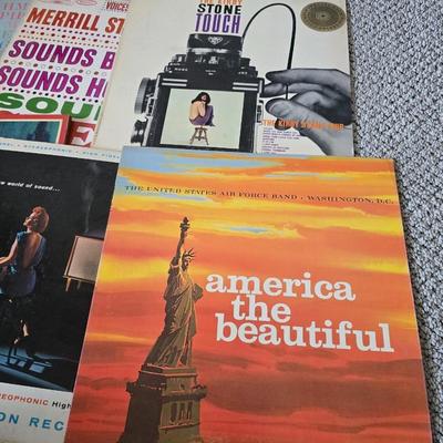 Eclectic Vintage Vinyl Record Lot – Country, Polka, Waltz, Patriotic & More Albums LP Records