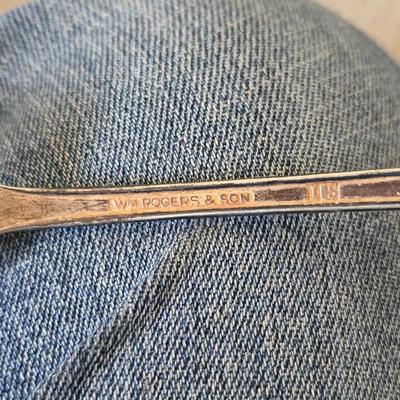 Mixed Flatware Lot – Stainless & Silverplate, 40+ Pieces – Assorted Patterns