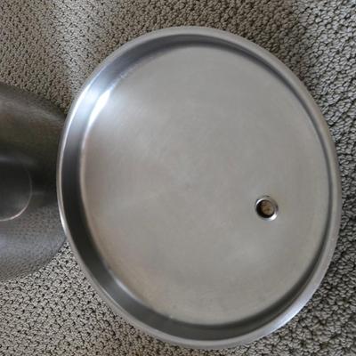 Assorted Kitchen Cookware & Handmade Hot Pads Lot Stainless steel pan set